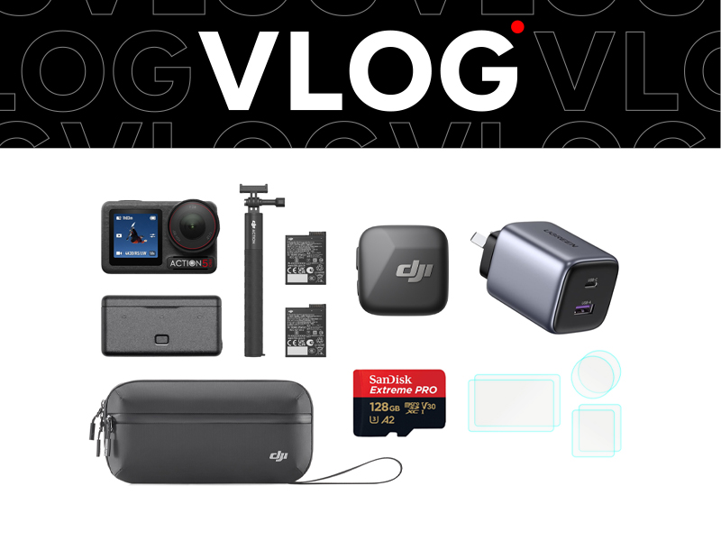 Osmo Action 5 Pro Vlog Bundle (DJI Mic Mini)